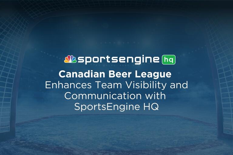 Canadian Beer League Brings Visibility and Improved Communication to Players and Teams with SportsEngine’s HQ