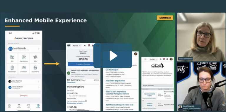 SportsEngine HQ Product Update: Enhanced Mobile Experience