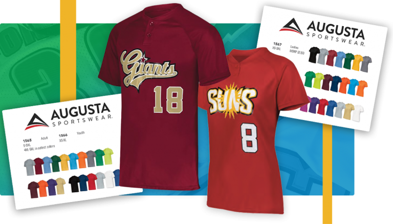 Baseball and softball jerseys